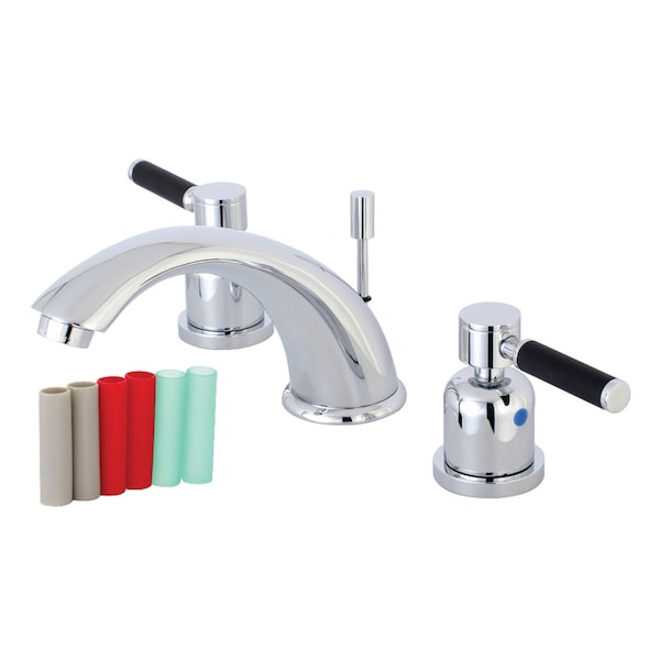 KB8961DKL 8" Widespread Bathroom Faucet, Polished Chrome